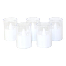 Decorative flameless votive candle set ideal for home and festival use