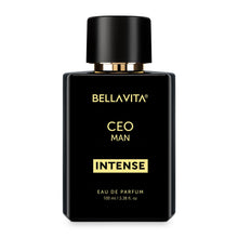 Masculine fragrance spray bottle with sleek matte black design