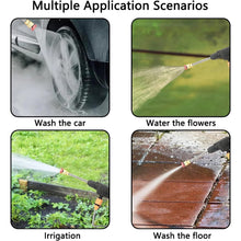 Key features of the  48V Wireless Car Washer Kit displayed.