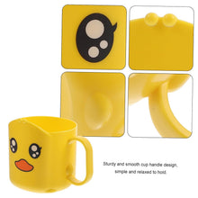 Toothie Tumbler plastic toothbrush cup in vibrant colors with handle