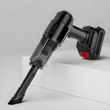 3-in-1 wireless vacuum cleaner demonstrating its powerful blower function for quick dust removal.