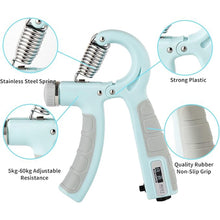 Gym Fitness Hand Grip Men Adjustable Finger Heavy Exerciser Strength for Muscle Recovery Hand Gripper Trainer strengthener (1 Pc)