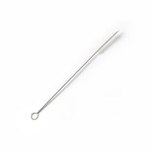 Stainless steel handle of robust and durable straw cleaning brush