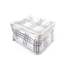 Multiple transparent jewellery storage zipper pouches for makeup and accessories