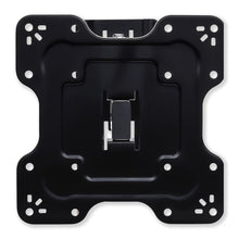 Extendable full motion TV wall mount bracket in black steel finish