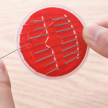 Sewing scissors and needle threader included in the kit
