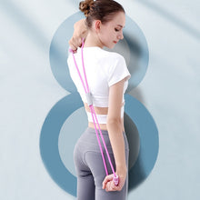 A multi-color resistance loop band for diverse exercise routines.
