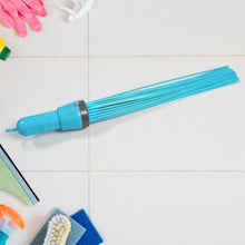 Pro Clean Plastic Stick Broom with 44 flexible bristles for efficient floor cleaning.