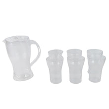 Elegant design lemon jug set with spill-resistant lid and sturdy handle