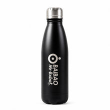 Stylish stainless steel water bottle with sleek design