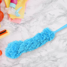 Versatile adjustable dust brush used for various home surfaces.