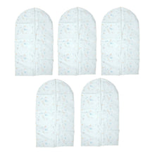 Dress protected inside lightweight garment cover bag