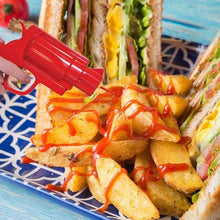 Kitchen condiment spray bottle perfect for ketchup and oil
