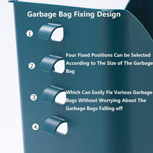 collapsible trash bin container