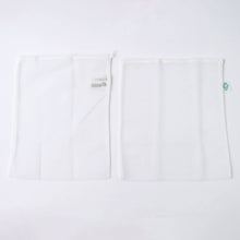Sustainable mesh produce bags for organized kitchen and plastic-free shopping