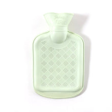 Soft rubber heat therapy hot water bag for soothing back and joint pain