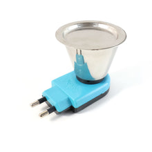QuickBurn Electric Kapoor Dani with a vibrant, colourful stand base.
