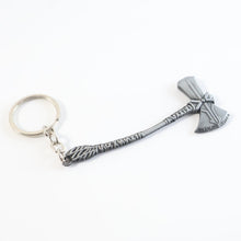 Stylish matte finished axe keychain ideal for keys or bag decoration