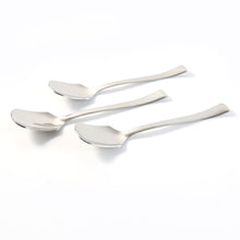 Deep bowl stainless steel spoons ideal for scooping ice cream and desserts