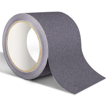 Black safety tape roll designed for outdoor and indoor anti-slip use