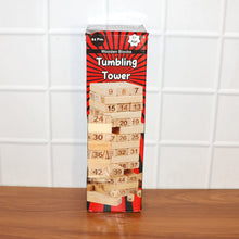 Compact wooden stacking blocks for indoor dexterity game