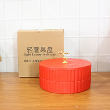 Decorative serving tray suitable for dry fruits and snacks