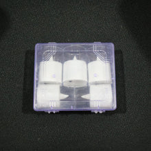 Battery-operated flameless votive candle lit softly for mood lighting