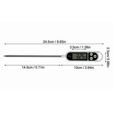 Digital thermometer liquid testing