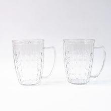 Apex Mocktail Mug Glass set of two with modern design for everyday beverages