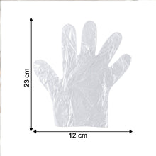 Close-up of disposable gloves for easy wearing
