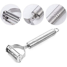 Sleek design stainless steel peeler set for comfortable kitchen use