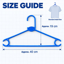 Plastic Clothes Hangers – Durable & Space-Saving Set of 6