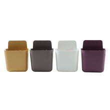 Multipurpose Plastic Wall Mounted Remote & Mobile Holder Stand – (Pack of 4 / Mix Color)