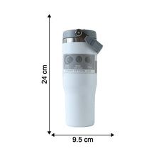 Leak-resistant stainless steel tumbler with lid