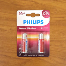 AA Alkaline Batteries 2 Piece Pack