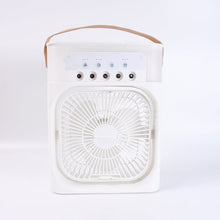 CoolAura personal AC fan with 7-color LED