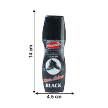 Maxwax liquid shoe polish for footwear care