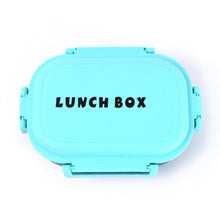 Insulated lunch box interior with small container for snacks or fruits