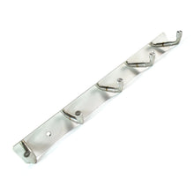 Rust-resistant stainless steel multipurpose hook rack for bathroom and kitchen