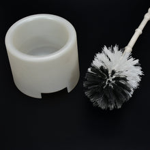 Pro Clean toilet cleaning brush with a sleek potted holder.
