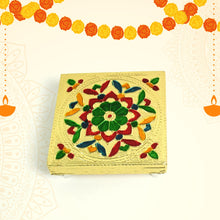 Handicraft Wood Chowki for Pooja , Wooden Bajot (1 Pc / Mix Descign & Color)