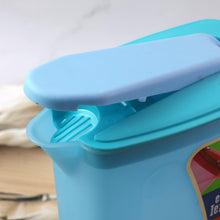 2200 ml capacity water container jug with ergonomic handle and fitted lid