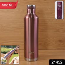 Large 1000 ml vacuum flask stainless steel water bottle for hydration