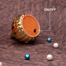 Modak LED light casting a soft, colorful glow, enhancing Diwali home decorations.