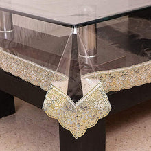Scratch resistant plastic table cover for everyday use home & kitchen