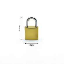 Detailed view of the textured surface of the FortiLock Imitation Copper Lock.
