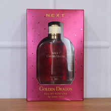Golden Dragon fragrance perfume bottle with premium design
