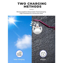 Fully unfolded Solar Camping Light, maximizing solar panel exposure for efficient charging.