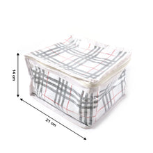 Transparent PVC jewellery pouches kit ideal for travel and home storage