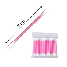 Soft cotton ear swabs in a compact pack